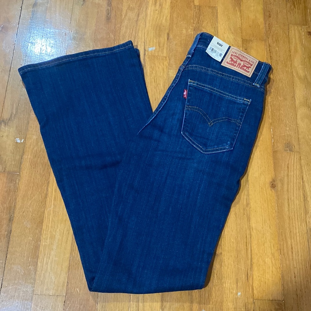 Levi’s 726 Flare Darkwash Jeans